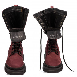 Botas para mujer 3361 bufo burdeos