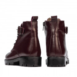 Botas para niños pequeños 106c burdeos