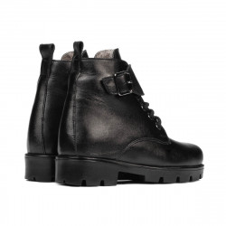 Botines para niños pequeños 106c negro
