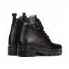 Botines para niños pequeños 106c negro