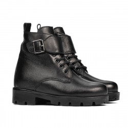 Botines para niños pequeños 106c negro