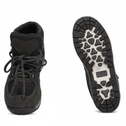 Botines para adolescentes 4008 negro combinado