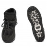 Botines para adolescentes 4008 negro combinado