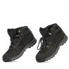 Botines para adolescentes 4008 negro combinado