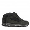 Botines para adolescentes 4008 negro combinado