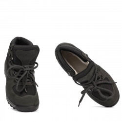 Botines para adolescentes 4008 negro combinado