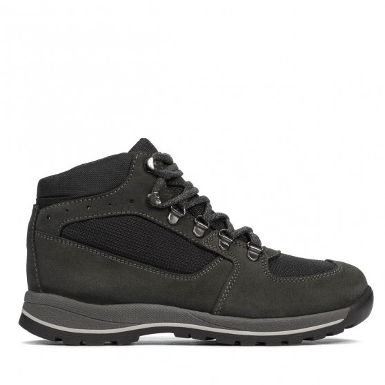 Botines para adolescentes 4008 negro combinado