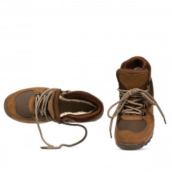 Botas para adolescentes 4008 marrón combinado