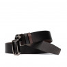 Cinturón hombre 54b bicolor biz negro+marrón