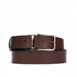 Cinturón hombre 54b bicolor biz negro+marrón