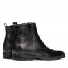 Botines para hombre 4130 negro