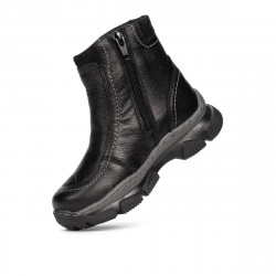 Botines para niños pequeños 108c negro combinado
