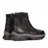 Botines para niños pequeños 108c negro combinado