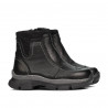 Botines para niños pequeños 108c negro combinado