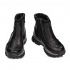 Botines para niños pequeños 108c negro combinado