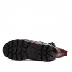 Botines infantiles 3025 burdeos