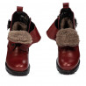Botines infantiles 3025 burdeos