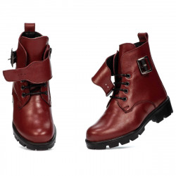 Botines infantiles 3025 burdeos