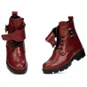 Botines infantiles 3025 burdeos
