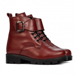 Botines infantiles 3025 burdeos