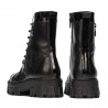 Botines de mujer 3358 negro combinado
