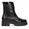 Botines de mujer 3358 negro combinado