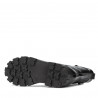 Botines de mujer 3358 negro combinado
