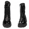 Botines de mujer 3358 negro combinado