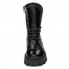 Botines de mujer 3358 negro combinado