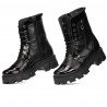 Botines de mujer 3358 negro combinado