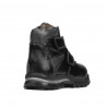 Botas para niños pequeños 105c negro combinado
