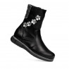 Botas para niños pequeños 107c negro combinado