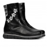 Botas para niños pequeños 107c negro combinado