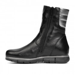 Botas para niños pequeños 107c negro combinado