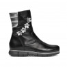 Botas para niños pequeños 107c negro combinado