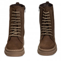 Botas para dama 3366 tuxon marrón