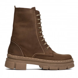 Botas para dama 3366 tuxon marrón