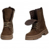 Botas para dama 3366 tuxon marrón