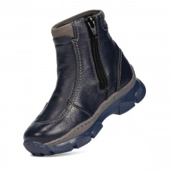Botines para niños pequeños 108c índigo combinado