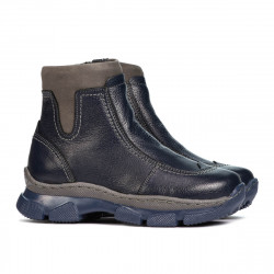 Botines para niños pequeños 108c índigo combinado