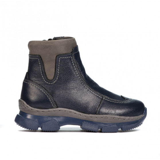 Botines para niños pequeños 108c índigo combinado