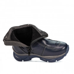 Botines para niños pequeños 108c índigo combinado