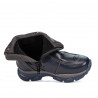 Botines para niños pequeños 108c índigo combinado