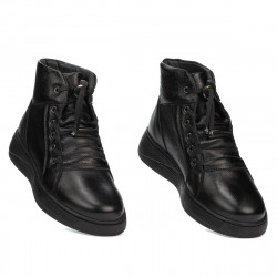 Botines adolescentes 4009 negro