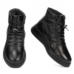 Botines adolescentes 4009 negro