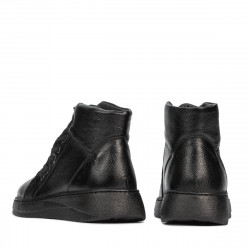 Botines adolescentes 4009 negro