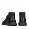 Botines adolescentes 4009 negro