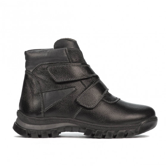 Botas para niños 3024 negro combinado