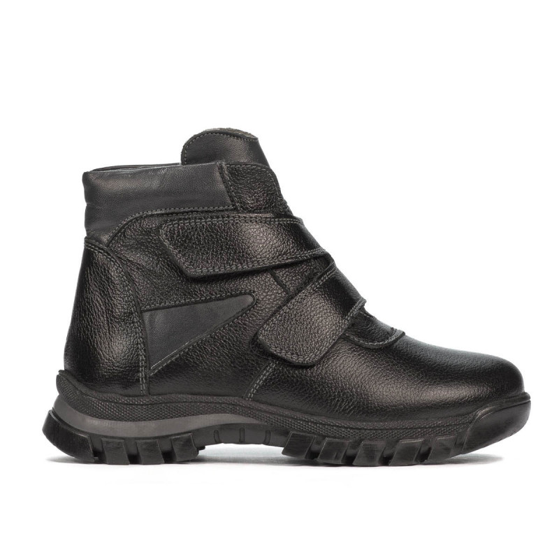 Botas para niños 3024 negro combinado
