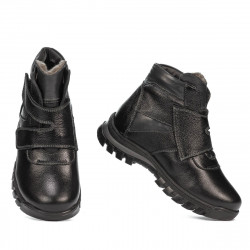 Botas para niños 3024 negro combinado